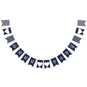 Ohhh Baby Nautical Bunting Flags