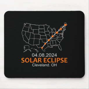 Ohio 2024 Total Solar Eclipse  Mouse Pad