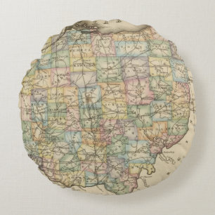 Ohio 8 round pillow