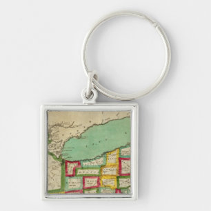 Ohio Atlas Keychain