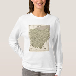 Ohio Atlas Map T-Shirt