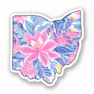 Ohio - Autocollant d'été - Inspiré Lilly