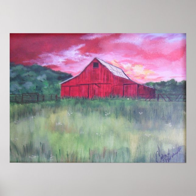 Ohio Barn Poster (Front)