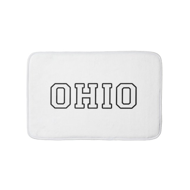 Ohio Bath Mat (Front)