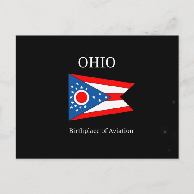 Ohio - Birthplace of Aviation Postcard (Front)