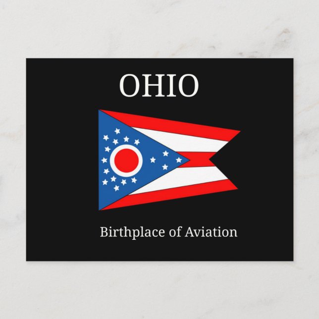 Ohio: Birthplace of Aviation Postcard (Front)
