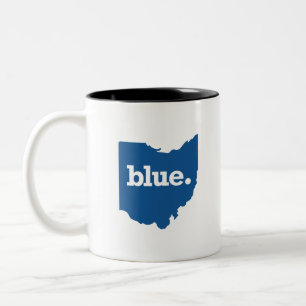 OHIO BLUE STATE Two-Tone COFFEE MUG