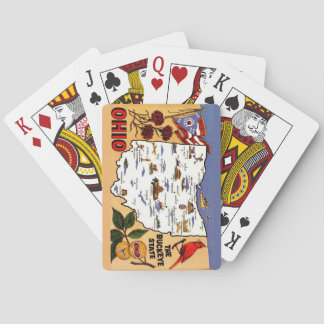 Ohio Buckeye State Playing Cards