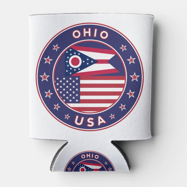 Ohio Can Cooler (Front)