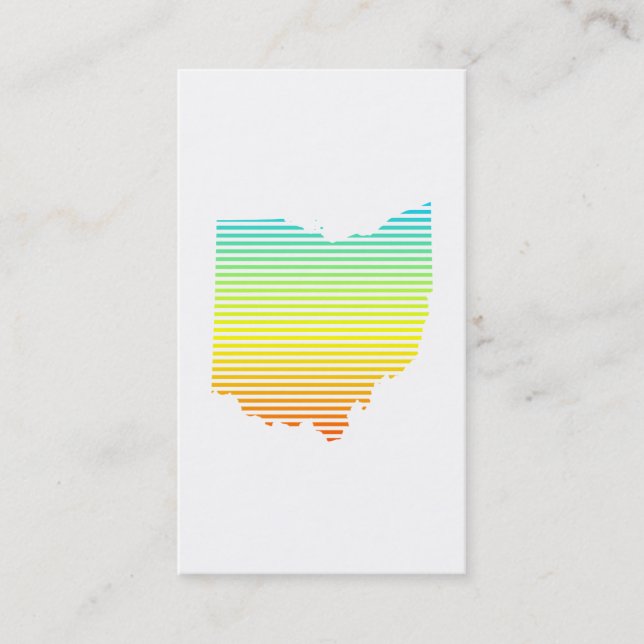 ohio chill fade business card (Front)
