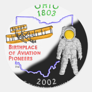 Ohio Classic Round Sticker