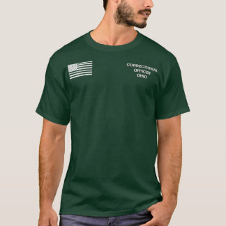 Ohio Correctional Officer Thin Grey Line Flag T-Shirt