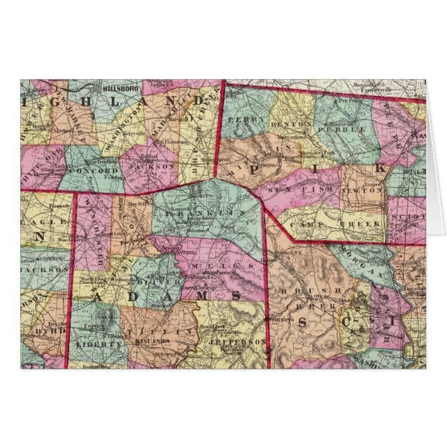 Ohio Counties 2 (Front Horizontal)