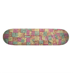 Ohio Counties Skateboard