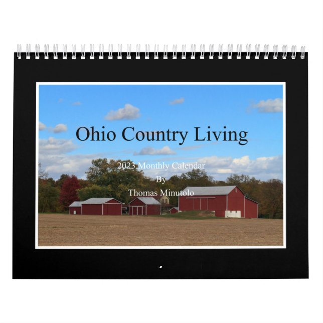 Ohio Country Living 2023 Calendar By Tom Minutolo (Cover)