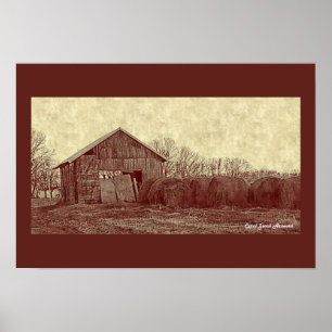 Ohio Covered Bridge Poster