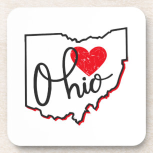 Ohio Day Coaster