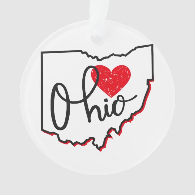 Ohio Day Ornament (Front)