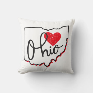 Ohio Day Throw Pillow
