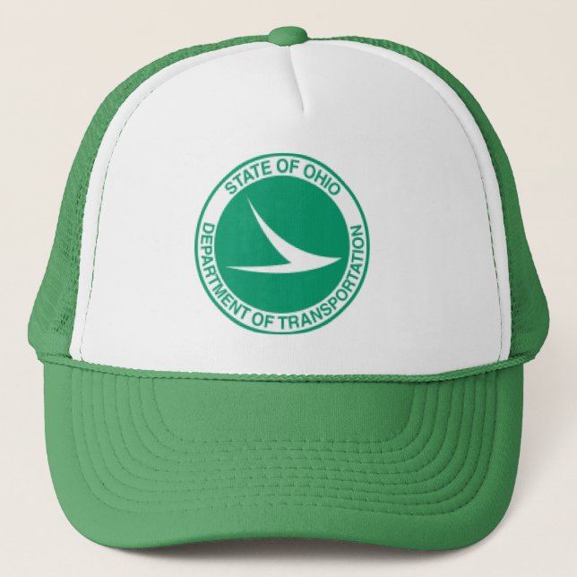 Ohio Department of Transportation Hat. Trucker Hat (Front)