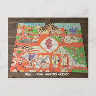 Ohio Direct Support Crisis Postcard