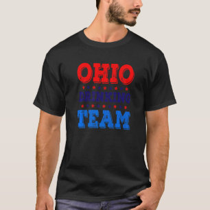 Ohio Drinking Team State Pride  Beer Drinking T-Shirt