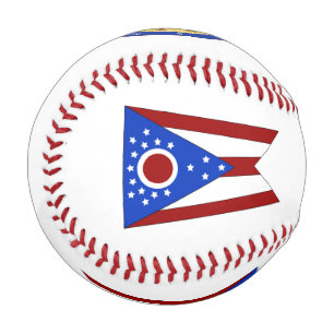 Ohio flag baseball