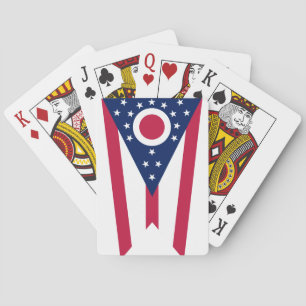 OHIO FLAG PLAYING CARDS
