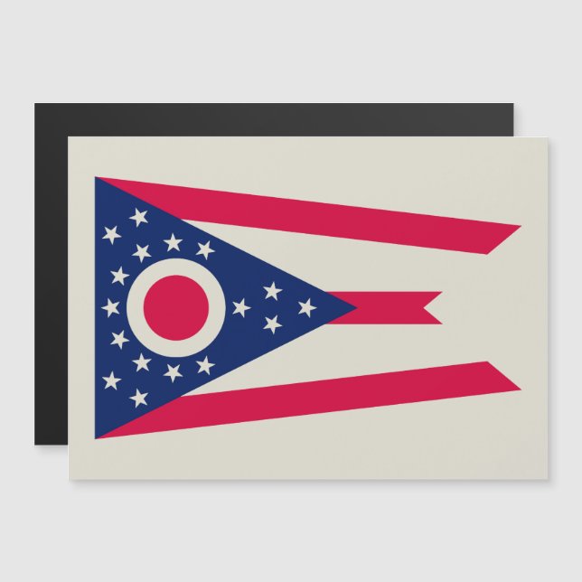 Ohio Flag: The Buckeye State Banner (Front/Back)