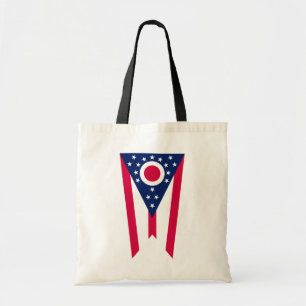 Ohio Flag: The Buckeye State Banner Tote Bag