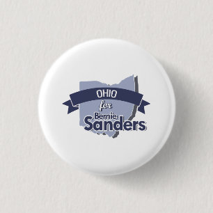 Ohio for Bernie Sanders 1 Inch Round Button