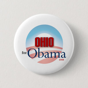 OHIO for Obama 2 Inch Round Button