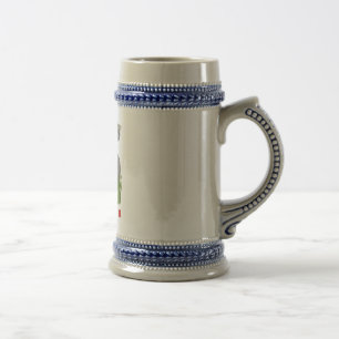 Ohio grass man beer stein