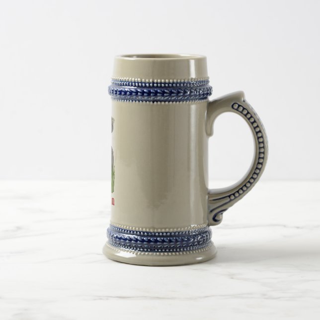 Ohio grass man beer stein (Right)