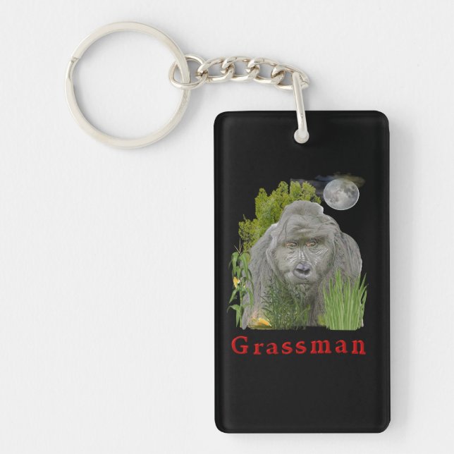 Ohio grass man keychain (Front)