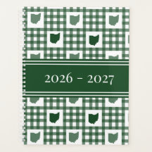 Ohio Green Gingham