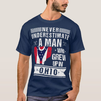 Ohio Home Design for Men Native Ohio T-Shirt
