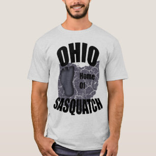 Ohio Home of SasquatchT-shirt T-Shirt