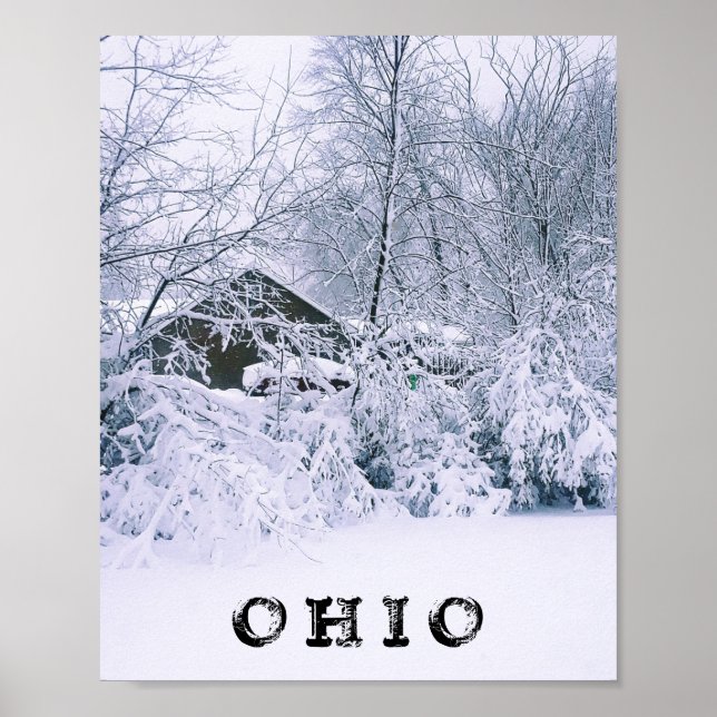 OHIO IN WINTER 2020 POSTER (Front)