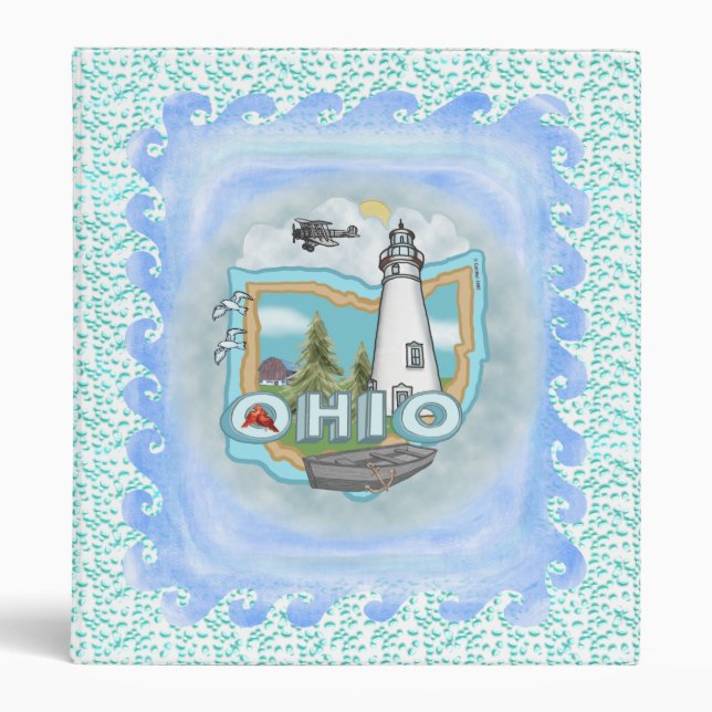 Ohio Lighthouse Binder (Front)