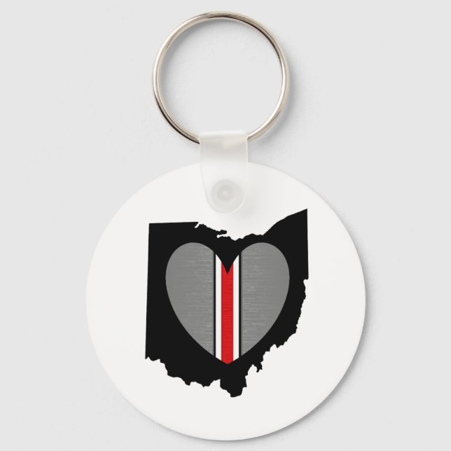 Ohio Love Keychain (Front)