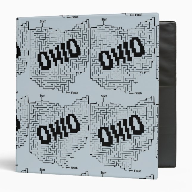 Ohio Maze Puzzle Binder (Front/Inside)