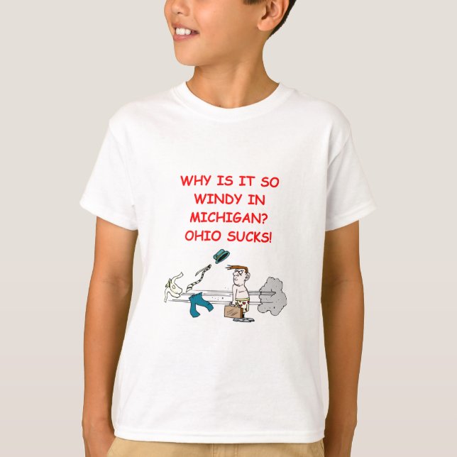 ohio michigan joke T-Shirt (Front)