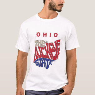 Ohio Nickname Word Art T-Shirt