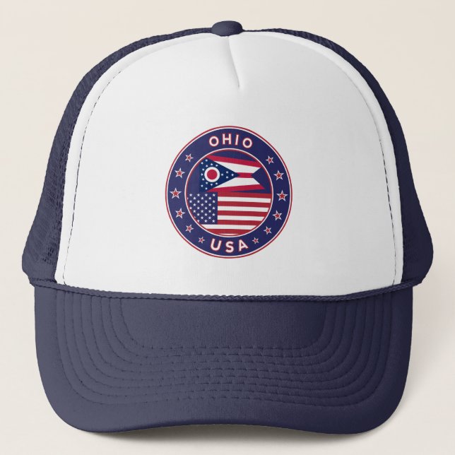 Ohio, Ohio t-shirt, legging Trucker Hat (Front)