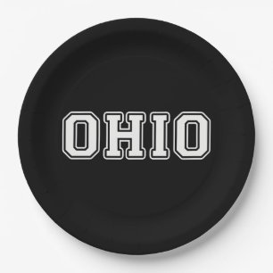 Ohio Paper Plate