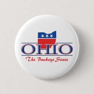 Ohio Patriotic Buttons