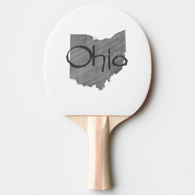 Ohio Ping Pong Paddle (Front)