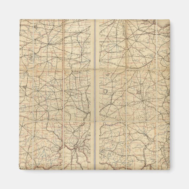 Ohio Postal Route Magnet (Front)