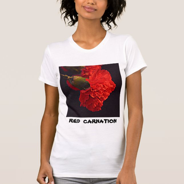 Ohio Red Carnation T-Shirt (Front)